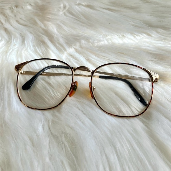 80s Vintage Byblos Glasses Retro Frames Style BY538 Eyeglasses Tortoiseshell - Picture 2 of 10
